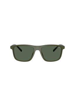 ARMANI EXCHANGE - Men Uv Protected Green Lens Rectangle Sunglasses -0Ax4167Su83017156 (56)