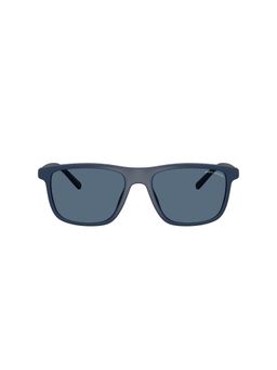 ARMANI EXCHANGE - Men Uv Protected Blue Lens Rectangle Sunglasses -0Ax4167Su83998056 (56)
