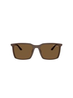 ARMANI EXCHANGE - Men Uv Protected Brown Lens Square Sunglasses -0Ax4170Su84087355 (55)