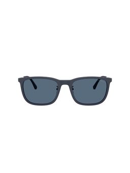 EMPORIO ARMANI - Men Uv Protected Blue Lens Square Sunglasses -0Ea4275D50888056 (56)