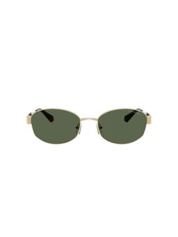 Michael Kors - Women Polarized Green Lens Oval Sunglasses -0Mk116110149A56 (56)