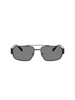 Michael Kors - Men Uv Protected Grey Lens Rectangle Sunglasses -0Mk118210058758 (58)