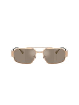Michael Kors - Men Uv Protected Gold Lens Rectangle Sunglasses -0Mk118210145A58 (58)