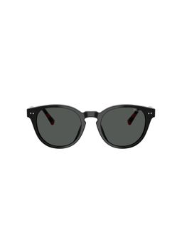 POLO RALPH LAUREN - Men Uv Protected Grey Lens Round Sunglasses -0Ph4241U50018752 (52)