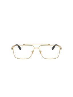 VERSACE - Men Rectangle Gold Colour Eye Frame -0Ve1315143658 (58)