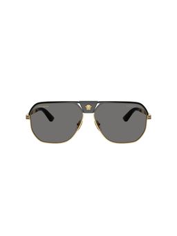 VERSACE - Men Polarized Grey Lens Square Sunglasses -0Ve229410028161 (61)
