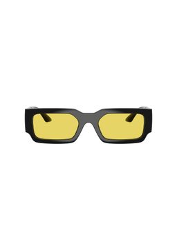 VERSACE - Men Uv Protected Yellow Lens Rectangle Sunglasses -0Ve4506Ugb1/8554 (54)