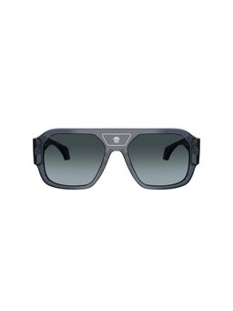 VERSACE - Men Gradient Blue Lens Square Sunglasses -0Ve4508U5538V156 (56)