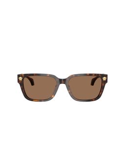 VERSACE - Men Uv Protected Brown Lens Rectangle Sunglasses -0Ve4513D108/7356 (56)