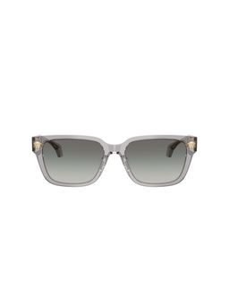 VERSACE - Men Gradient Grey Lens Rectangle Sunglasses -0Ve4513D593/1156 (56)