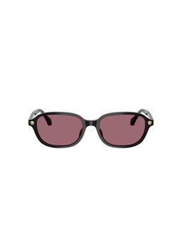 VERSACE - Women Uv Protected Violet Lens Rectangle Sunglasses -0Ve4514Dgb1/1A53 (53)