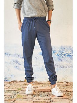 CANOOPI - Blue Solid Hill Top Jogger