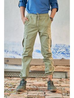 CANOOPI - Olive Road Trip Solid Jogger