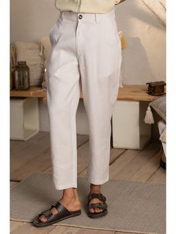 CANOOPI - White Snow Solid Glaze Pant