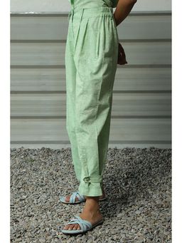 CANOOPI - Mint Green Loop Solid Pant