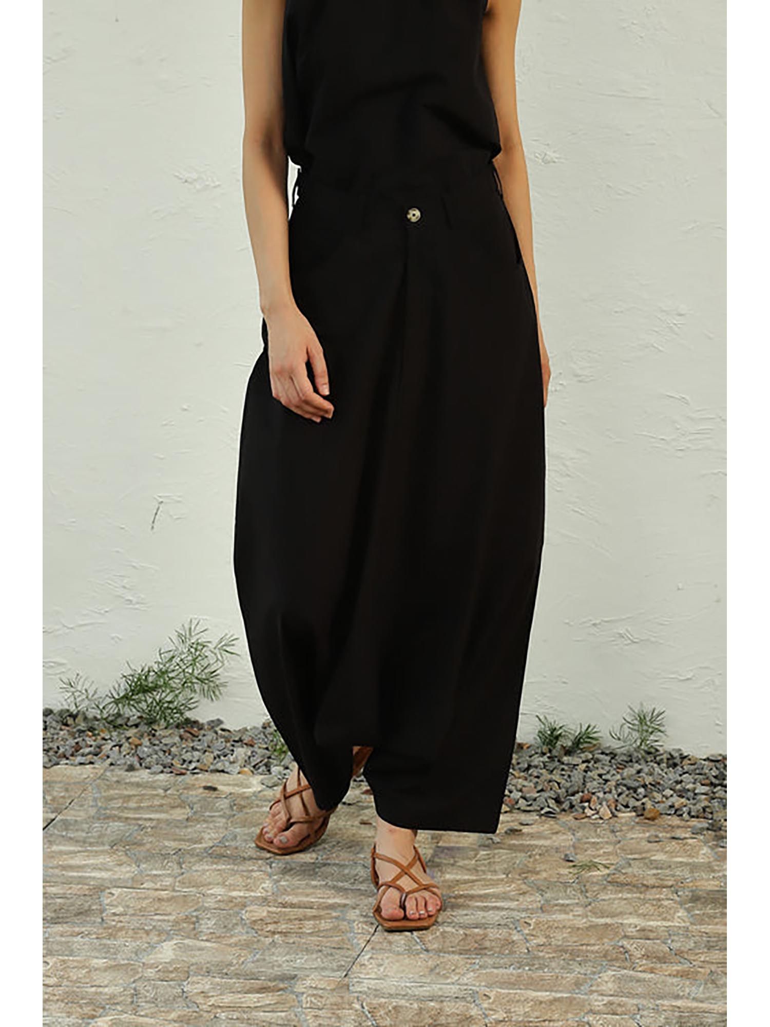 canoopi Black Rover Harem Pant-picture-13