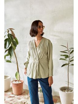 CANOOPI - Tea Tree Pleated Overlay