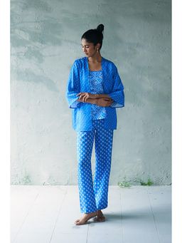 CANOOPI - Bandhani Grid Printed Co-Ord Set