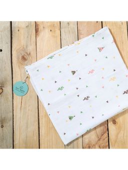 FURR BALLS - Baby Muslin Happy Camper Swaddle