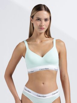Calvin Klein - Full Coverage Lightly Padded Non Wired Bra - Green