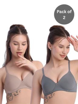 bodyline - Andie Polyamide T-Shirt Bra - Multi-Color (Pack of 2)