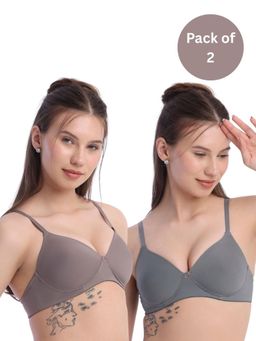 bodyline - Andie Polyamide T-Shirt Bra - Multi-Color (Pack of 2)