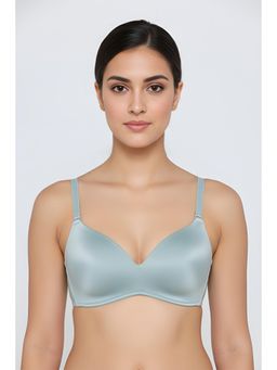 Zivame - At Work Padded Non Wired T-Shirt Bra - Gray Mist