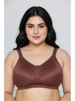 Zivame - True Curve Non Wired Full Coverage Super Support Bra - Nutmeg