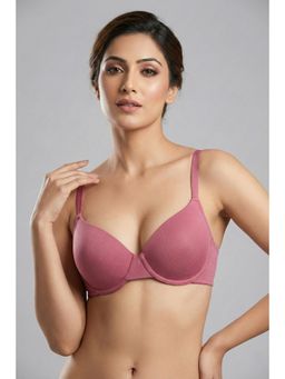 Zivame - Padded Plunge Wired Medium Coverage T-shirt Bra - Malaga