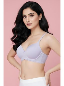 Zivame - Padded Regular Wired T-shirt Bra - Thistel