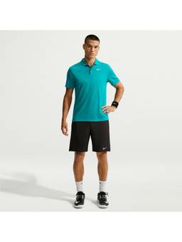 Nike - Sportswear Mens Blue Nikecourt Dri-Fit Polo T-Shirt
