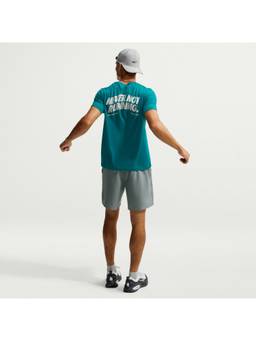 Nike - Sportswear Mens Blue Dri-FIT Running T-Shirt