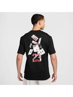 Nike - Sportswear Mens Black Printed Jordan Brooklyn T-Shirt