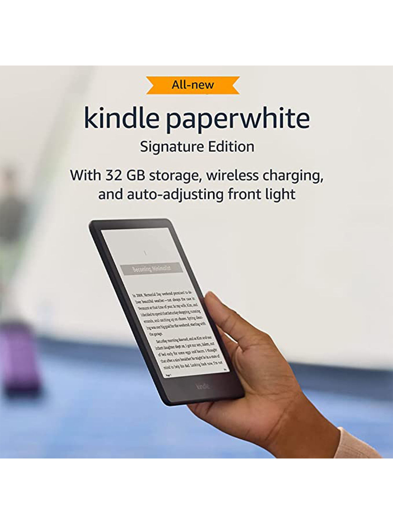 Buy Amazon Kindle Paperwhite Signature Edition (32 GB) - With a