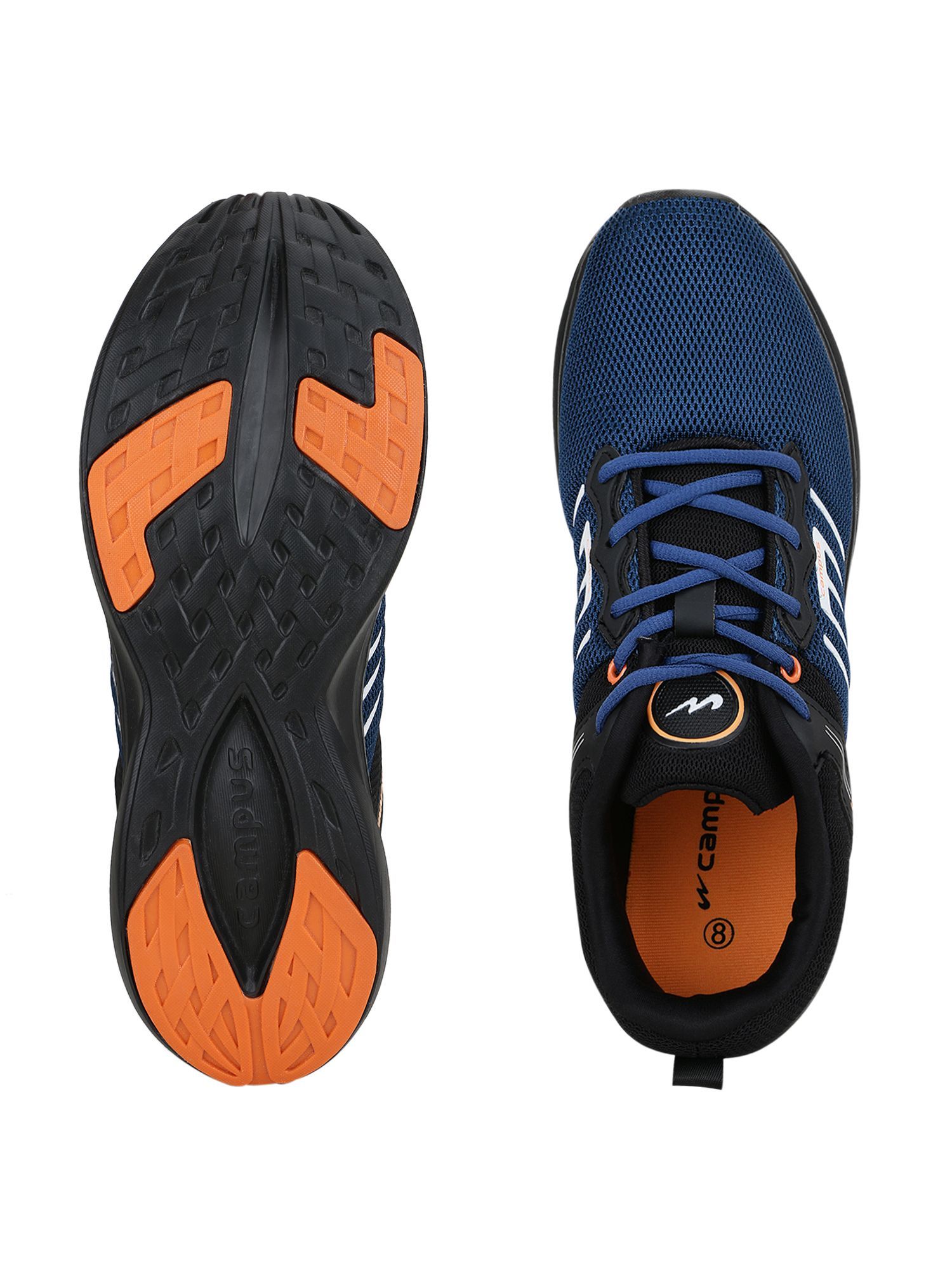 Campus Meteor Blue Running Shoes 