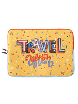 Chumbak - Work Hard Laptop Sleeve (M)