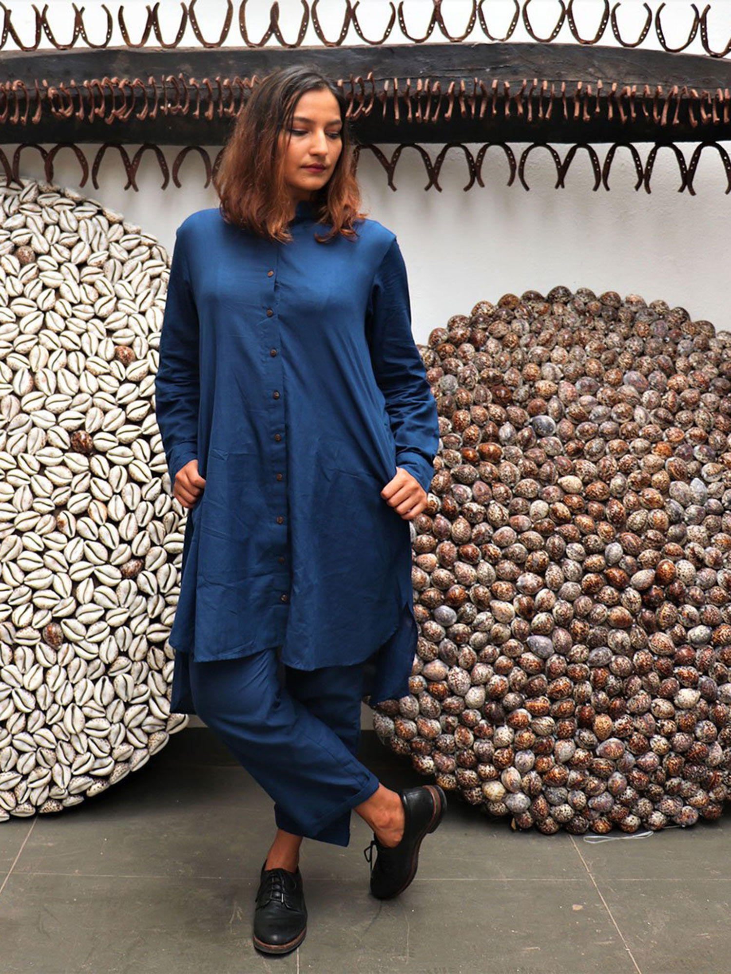 Buy Chidiyaa Handwoven Cotton Indigo 