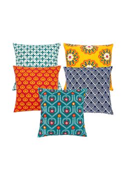Chumbak - Pattern Party Cushion Covers (Set of 5)