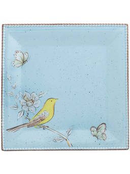Chumbak - Floral Hummingbird Platter