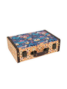 Chumbak - Yellow Vivid Village Mini Suitcase