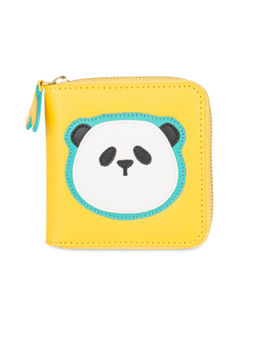 Chumbak - Yellow Panda Face Mini Wallet