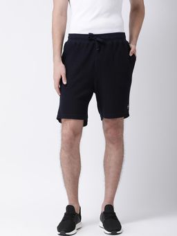 Club York - Men's Navy Blue Solid Short