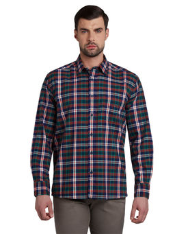 ColorPlus - Multi-Color Checked Casual Shirt