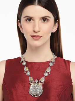 Accessher - German Silver Long Necklace