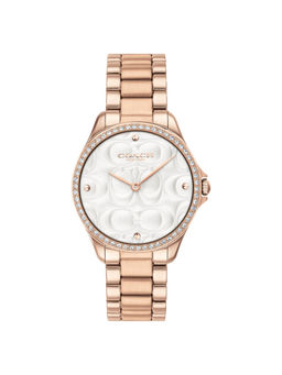 Coach - Modern Sport Rose Gold Toned Stainless Steel Ladies Watch - CO14503072W