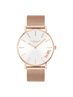 Coach - Perry Rose Gold Toned Stainless Steel Ladies Watch - CO14503126W