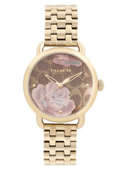 Coach - Delancey Gold Toned Stainless Steel Ladies Watch - CO14503164W