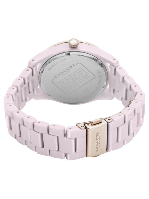 Buy Coach Preston Blush Stainless Steel Ladies Watch CO14503264W