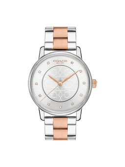 Coach - Grand Two Toned - Gold and Silver Stainless Steel Ladies Watch - CO14503279W