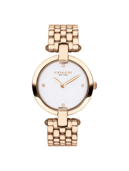 Coach - Chrystie Gold Toned Stainless Steel Ladies Watch - CO14503321W